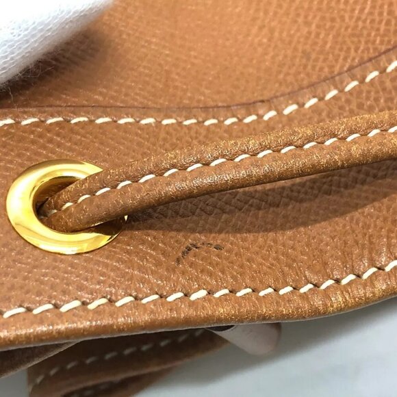 HERMES Market GM purse Shoulder Bag Epsom Brown/GoldHardware - Picture 13 of 15